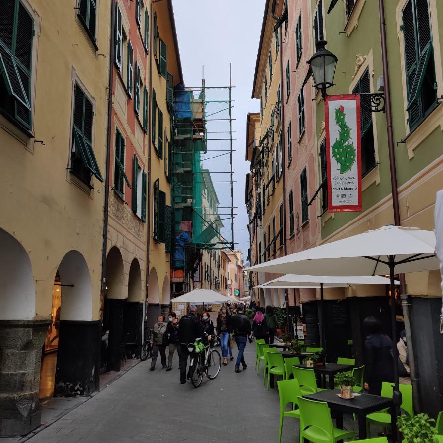 Vista Sul Carruggio, Centro Storico Di Chiavari Exterior foto